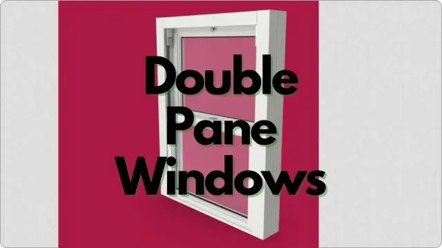 Double Pane Windows