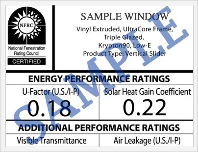 Window Rating