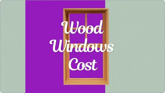 Wood Windows Cost